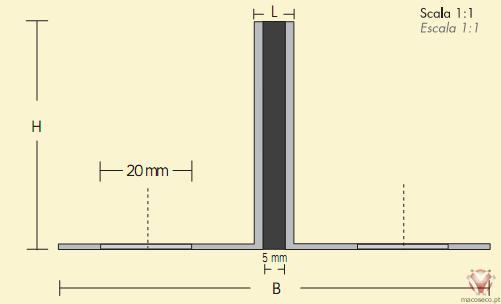 A1-9 Aluminio - CPR EDILIZIA - Imagem técnica