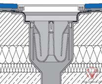 615-900  DIBA-DRAIN DN 50 V - Blanke - Imagem técnica