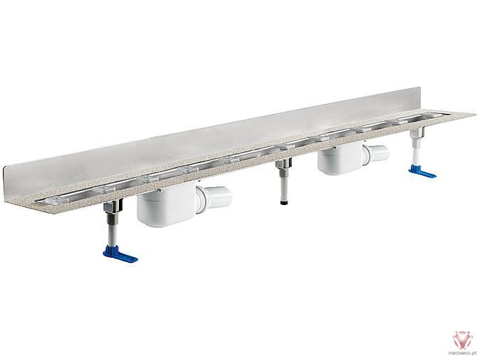 Floor Channel Ceraline 2 W 1400 - 524096, 524102, 524119, 524126, 524133, 524140, 524157, 524164 - Dallmer