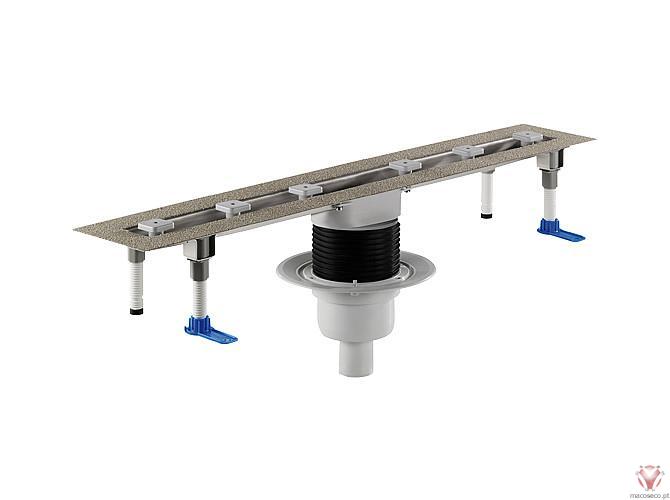 Floor Channel Ceraline Vertical F 500 - 521606, 521613, 521620, 521637, 521644, 521651, 521668, 521675 - Dallmer