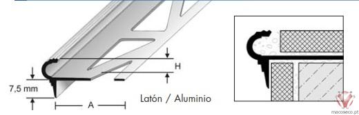FLORENTOSTEP FSTAE 110-T - Dural - Imagem técnica