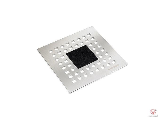 Grate Quadrastone Nero Assoluto Zimbabwe 145r10 - 502063 - Dallmer