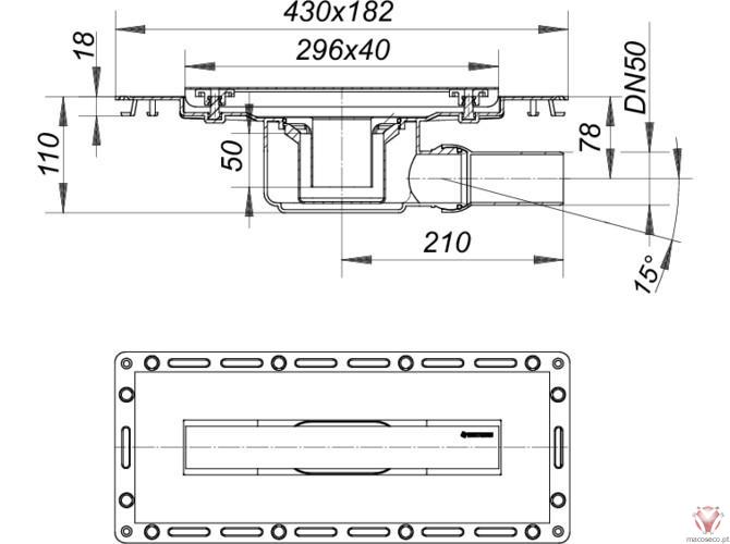 TistoLine Standard 300 - Dallmer - Imagem técnica