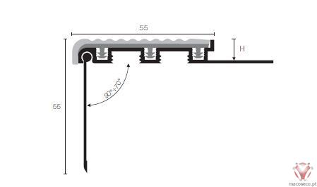 STAIRTEC/ FOLOSTAIR FSL 80 A23    - Imagem técnica