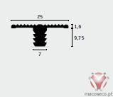 STAIRTEC  SWR 25 IL Acciaio Inox AISI 303 - DIN 1.4301   - Imagem técnica