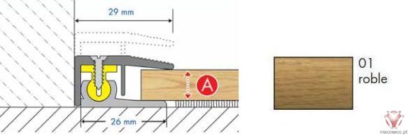 TRIFLOOR TRB 2901 - Dural - Imagem técnica