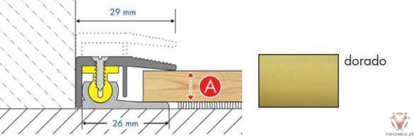 TRIFLOOR TRB 2900-G - Dural - Imagem técnica